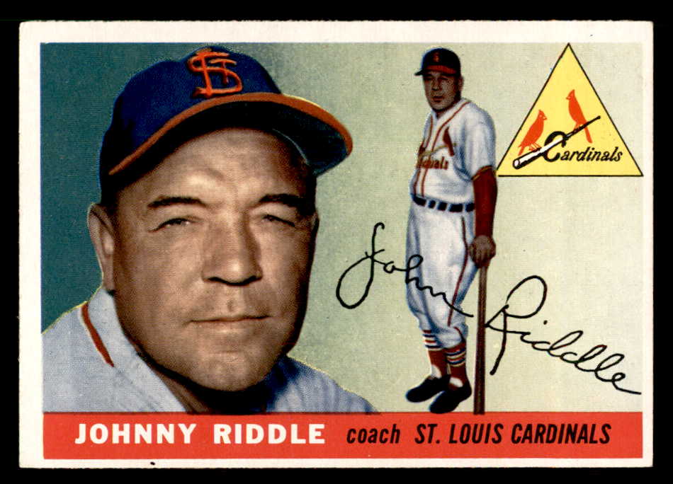 1955 Topps Baseball #098 Johnny Riddle Cardinals EX-MT 557139