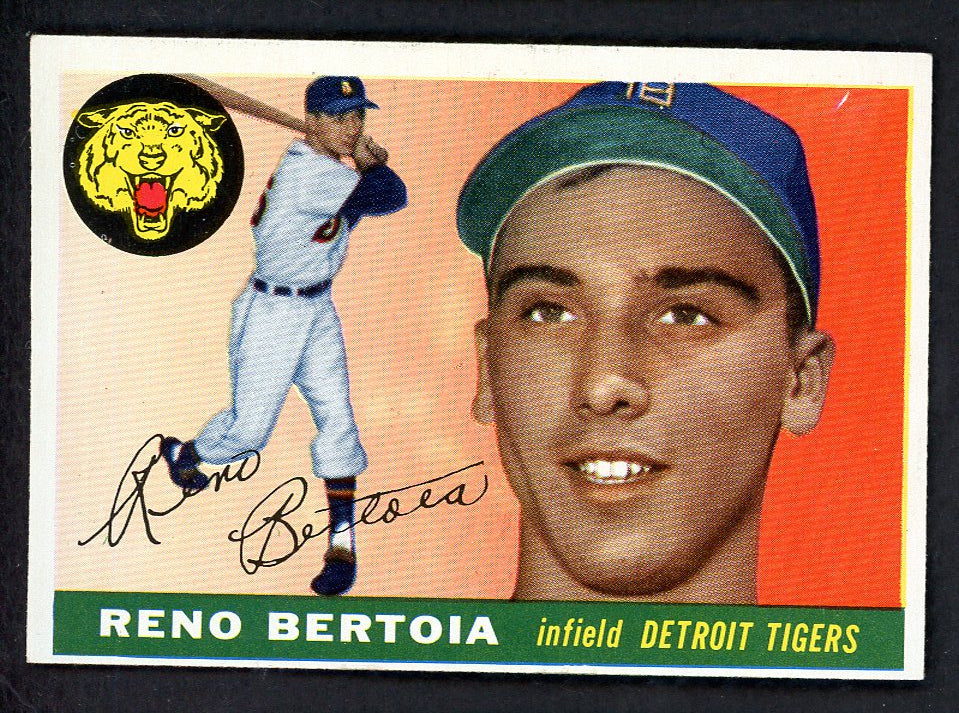 1955 Topps Baseball #094 Reno Bertoia Tigers EX-MT 557140