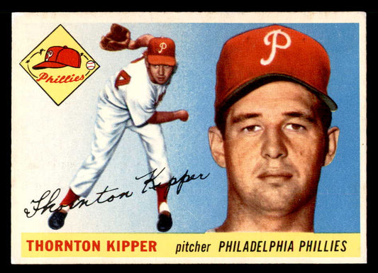 1955 Topps Baseball #062 Thornton Kipper Phillies EX-MT 557147