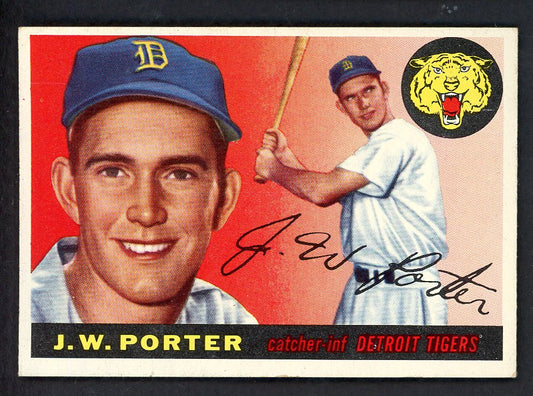 1955 Topps Baseball #049 J.W. Porter Tigers EX-MT 557151