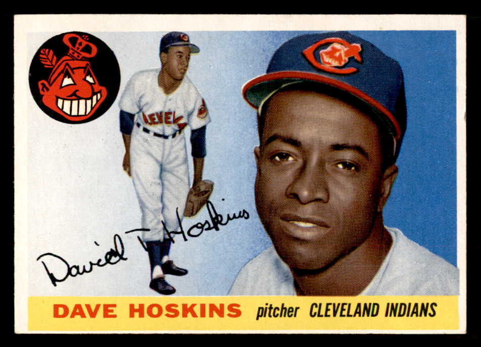 1955 Topps Baseball #133 Dave Hoskins Indians EX-MT 557153