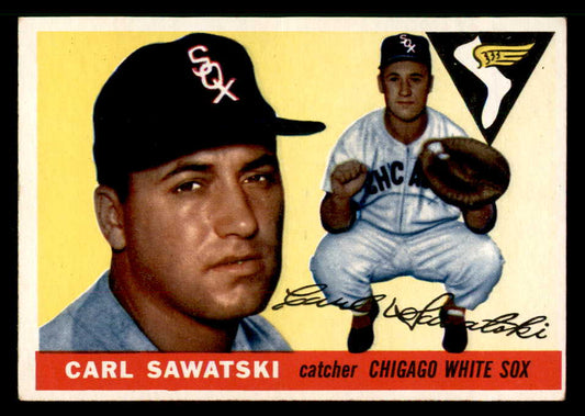 1955 Topps Baseball #122 Carl Sawatski White Sox EX-MT 557156