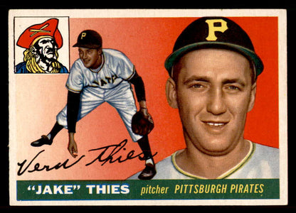 1955 Topps Baseball #012 Jake Thies Pirates EX-MT 557160
