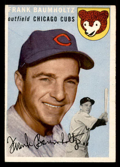 1954 Topps Baseball #060 Frank Baumholtz Cubs EX-MT 557166