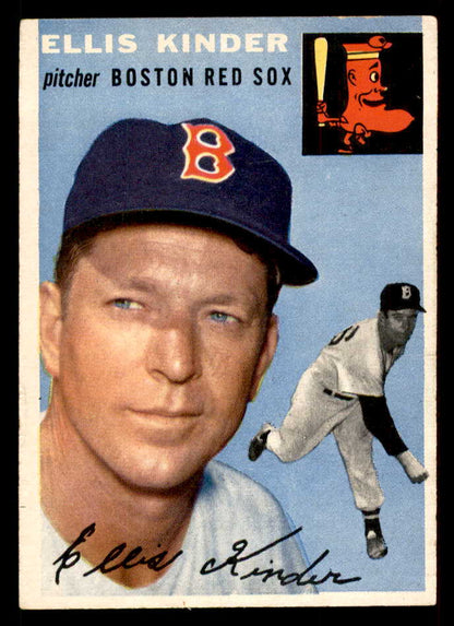 1954 Topps Baseball #047 Ellis Kinder Red Sox EX-MT 557172