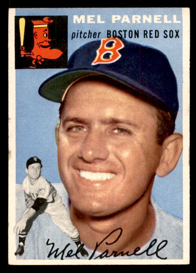 1954 Topps Baseball #040 Mel Parnell Red Sox EX-MT 557176