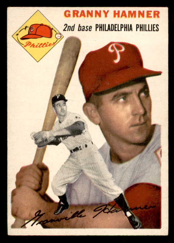 1954 Topps Baseball #024 Granny Hamner Phillies EX-MT 557179