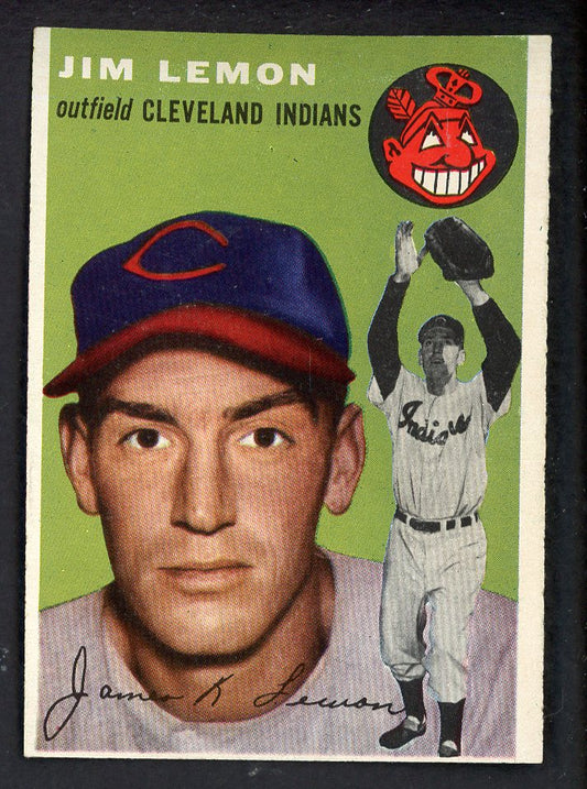 1954 Topps Baseball #103 Jim Lemon Indians EX-MT 557185