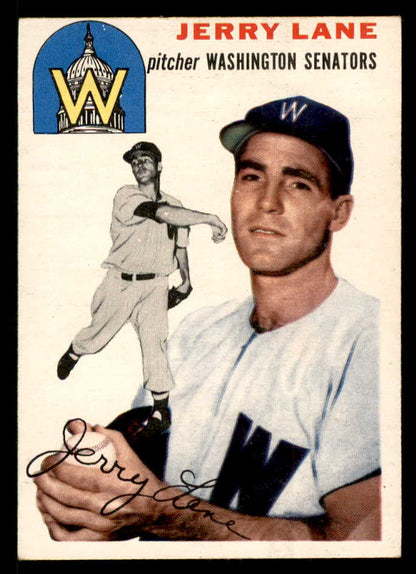 1954 Topps Baseball #097 Jerry Lane Senators EX-MT 557186