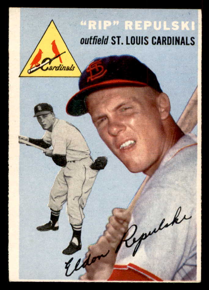 1954 Topps Baseball #115 Rip Repulski Cardinals EX-MT 557202