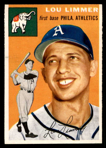 1954 Topps Baseball #232 Lou Limmer A's EX-MT 557208