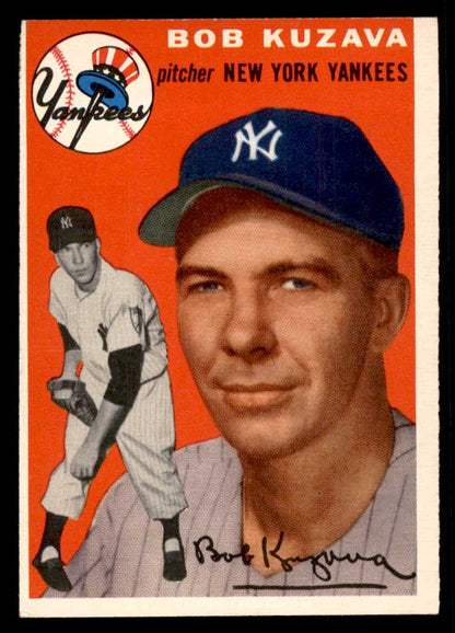 1954 Topps Baseball #230 Bob Kuzava Yankees EX-MT 557210