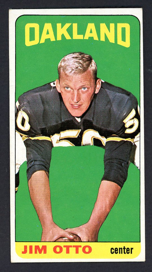 1965 Topps Football #145 Jim Otto Raiders EX-MT 557230