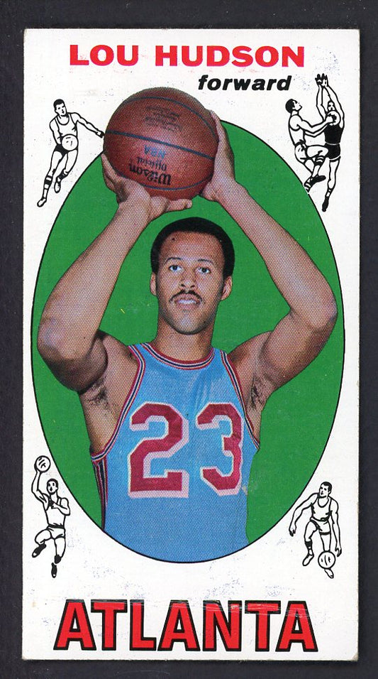 1969 Topps Basketball #065 Lou Hudson Hawks GD-VG 557238
