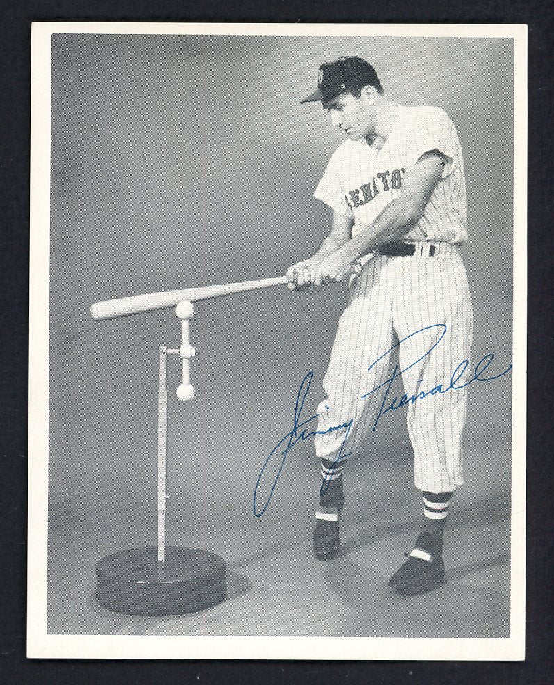 1961 Little Pro Ad Card Jimmy Piersall Roger Maris EX-MT 557263