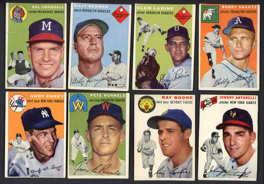 1954 Topps Set Lot 80 Diff VG-EX/EX Labine Herman Shantz 557267