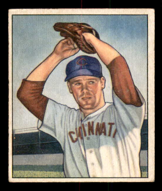 1950 Bowman Baseball #027 Herman Wehmeier Reds EX-MT 557275