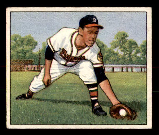 1950 Bowman Baseball #055 Buddy Kerr Braves EX-MT 557291