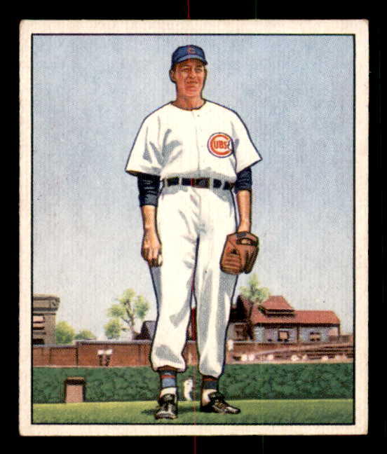 1950 Bowman Baseball #061 Bob Rush Cubs EX-MT 557295