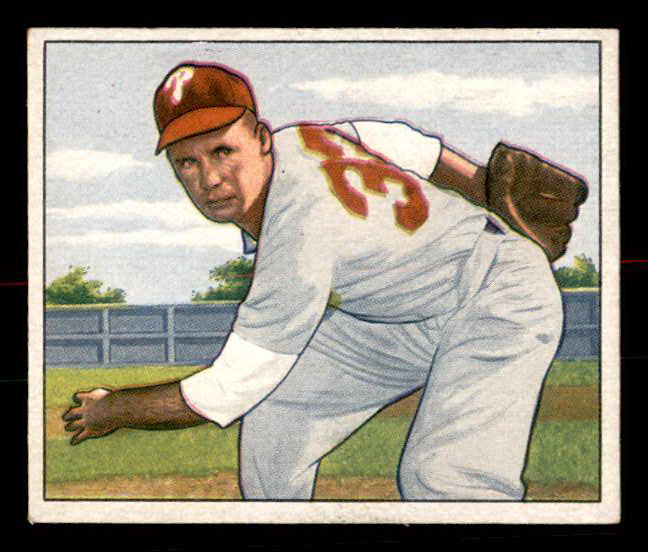 1950 Bowman Baseball #120 Jocko Thompson Phillies EX-MT 557311