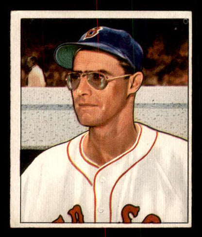 1950 Bowman Baseball #153 Walt Masterson Red Sox EX-MT 557326