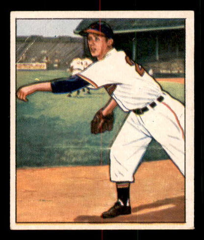 1950 Bowman Baseball #182 Sam Zoldak Indians EX-MT 557337
