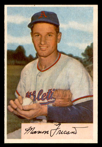 1954 Bowman Baseball #003 Marion Fricano A's EX-MT 557382