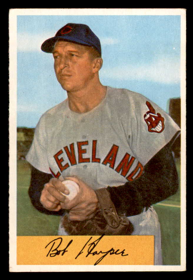 1954 Bowman Baseball #004 Bob Hooper Indians EX-MT 557383