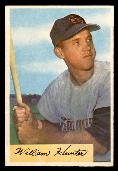 1954 Bowman Baseball #005 Billy Hunter Orioles EX-MT 557384
