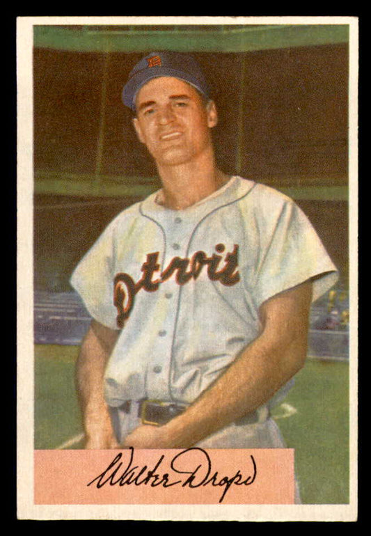 1954 Bowman Baseball #007 Walt Dropo Tigers EX-MT 557385