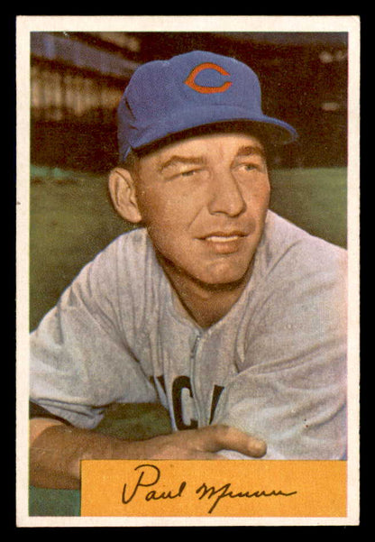 1954 Bowman Baseball #013 Paul Minner Cubs EX-MT 557390