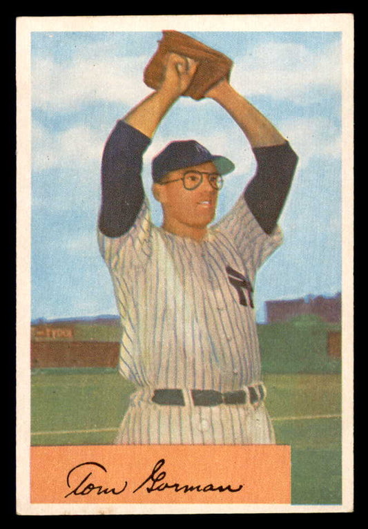 1954 Bowman Baseball #017 Tom Gorman Yankees EX-MT 557393