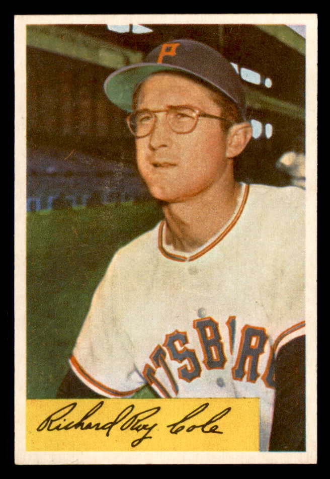 1954 Bowman Baseball #027 Dick Cole Pirates EX-MT 557400