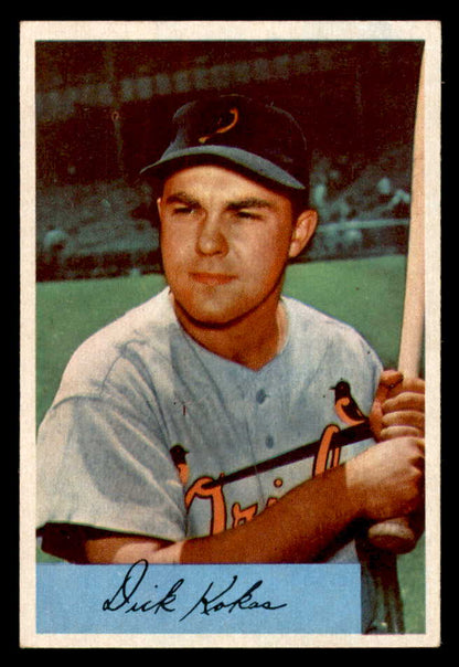 1954 Bowman Baseball #037 Dick Kokos Orioles EX-MT 557407