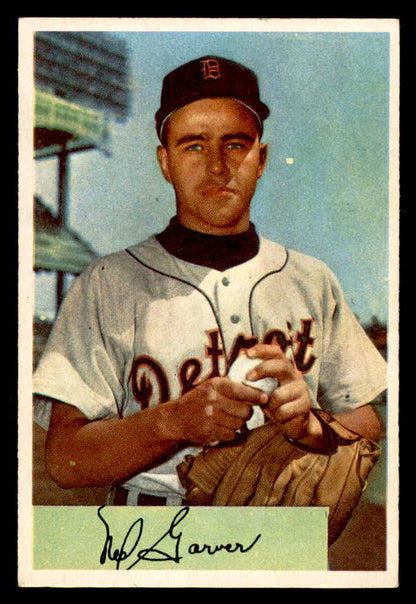 1954 Bowman Baseball #039 Ned Garver Tigers EX-MT 557408