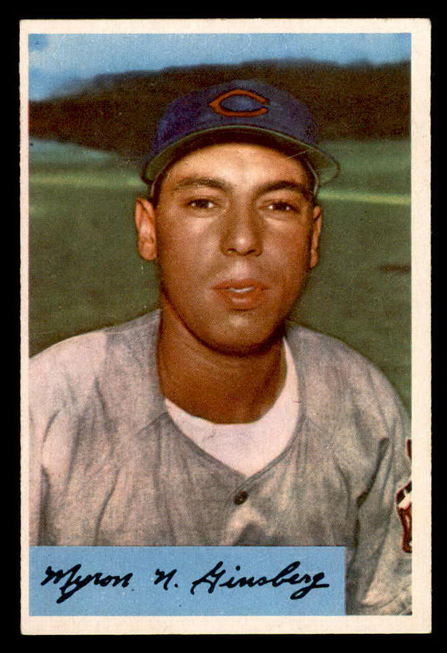 1954 Bowman Baseball #052 Joe Ginsberg Indians EX-MT 557417