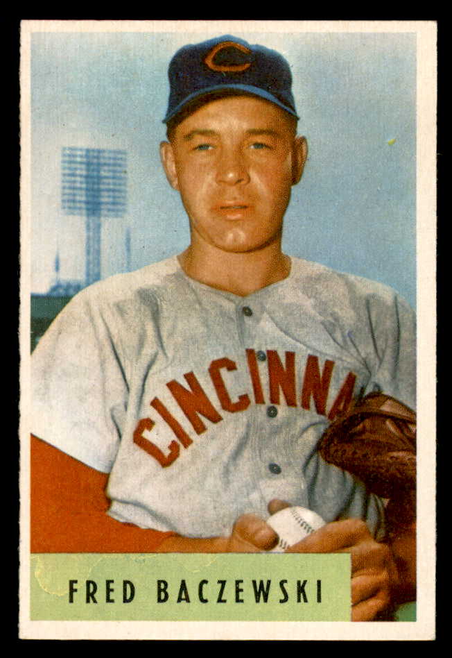 1954 Bowman Baseball #060 Fred Baczewski Reds EX-MT 557422