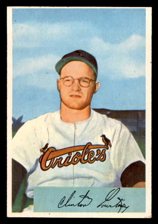 1954 Bowman Baseball #069 Clint Courtney Orioles EX-MT 557426