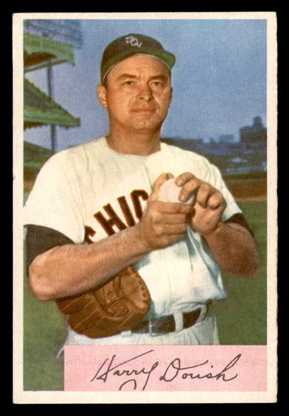 1954 Bowman Baseball #086 Harry Dorish White Sox EX 557438