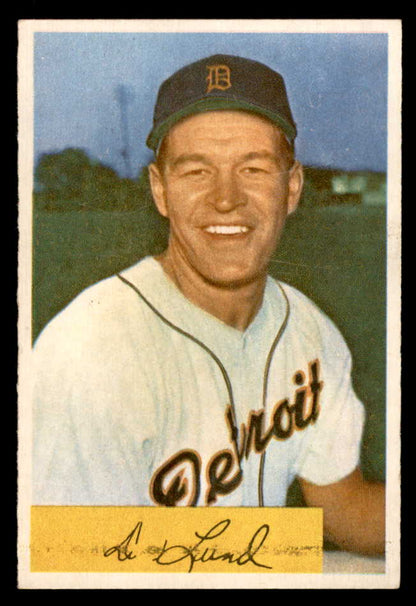 1954 Bowman Baseball #087 Don Lund Tigers EX-MT 557439