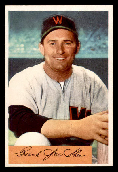 1954 Bowman Baseball #104 Frank Shea Senators EX-MT 557448
