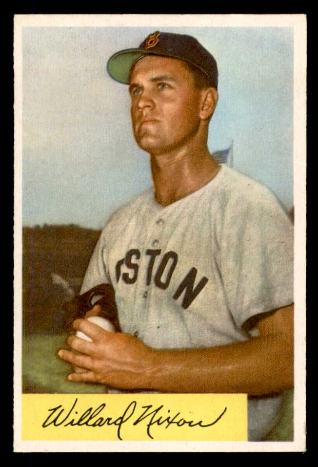 1954 Bowman Baseball #114 Willard Nixon Red Sox EX-MT 557455