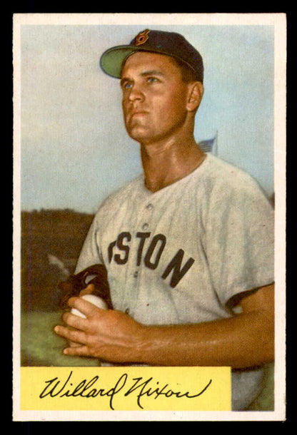 1954 Bowman Baseball #114 Willard Nixon Red Sox EX-MT 557455