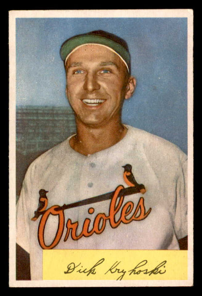 1954 Bowman Baseball #117 Dick Kryhoski Orioles EX-MT 557458