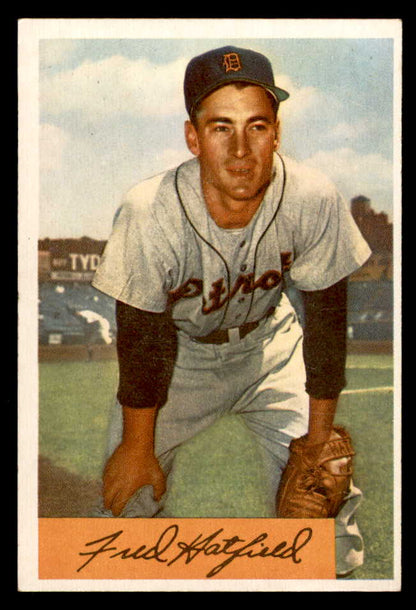 1954 Bowman Baseball #119 Fred Hatfield Tigers EX-MT 557460