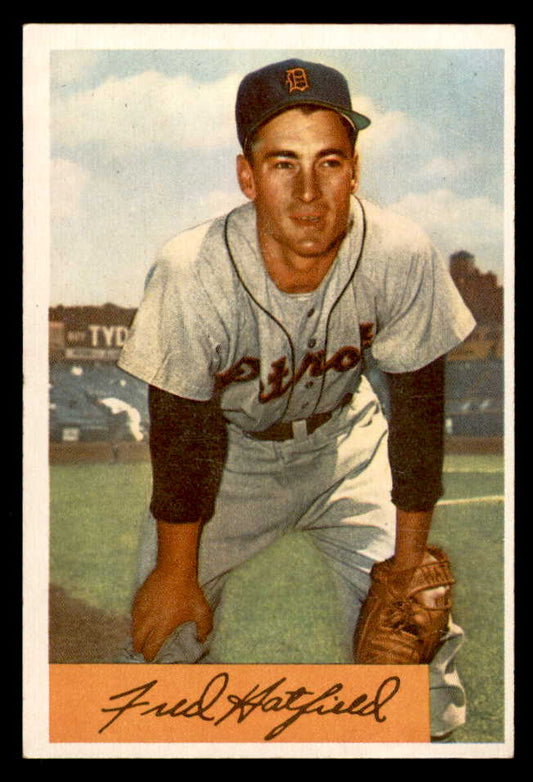 1954 Bowman Baseball #119 Fred Hatfield Tigers EX-MT 557460