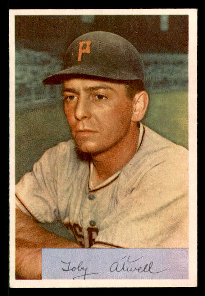 1954 Bowman Baseball #123 Toby Atwell Pirates EX-MT 557463