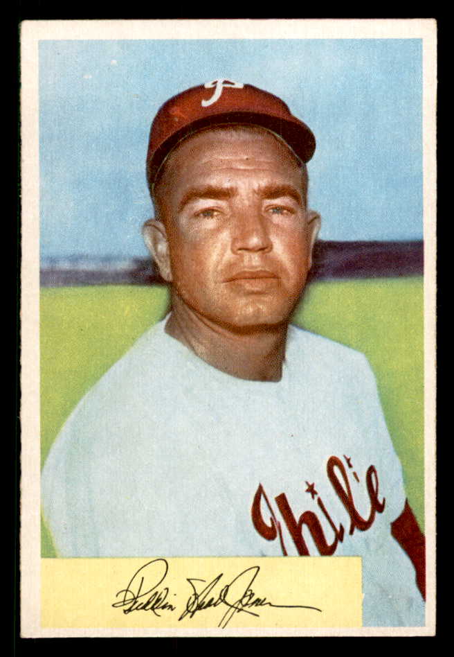1954 Bowman Baseball #143 Willie Jones Phillies EX-MT 557475
