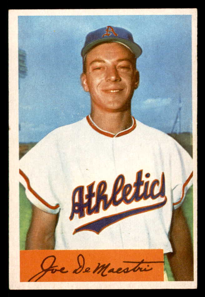 1954 Bowman Baseball #147 Joe Demaestri A's EX-MT 557478
