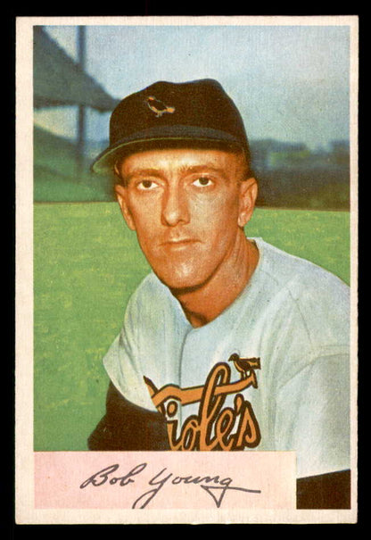 1954 Bowman Baseball #149 Bobby Young Orioles EX-MT 557480